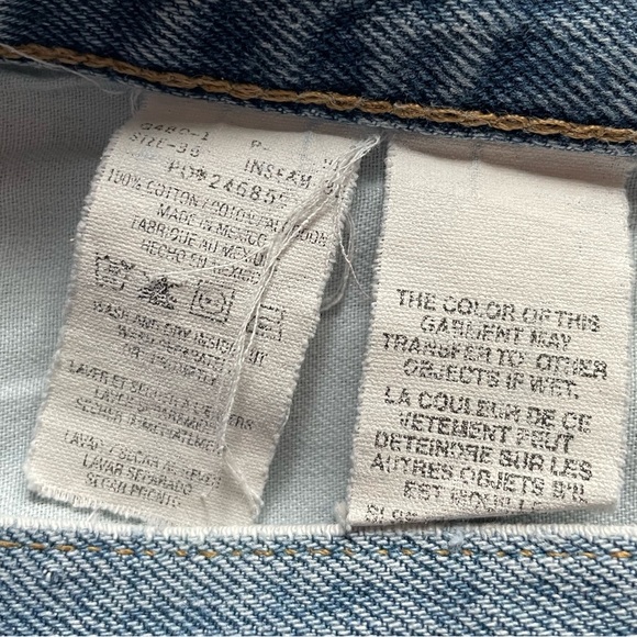 Men’s Vintage Tommy Hilfiger Carpenter Painter Distressed Jeans Y2K 36x31 - Picture 11 of 15